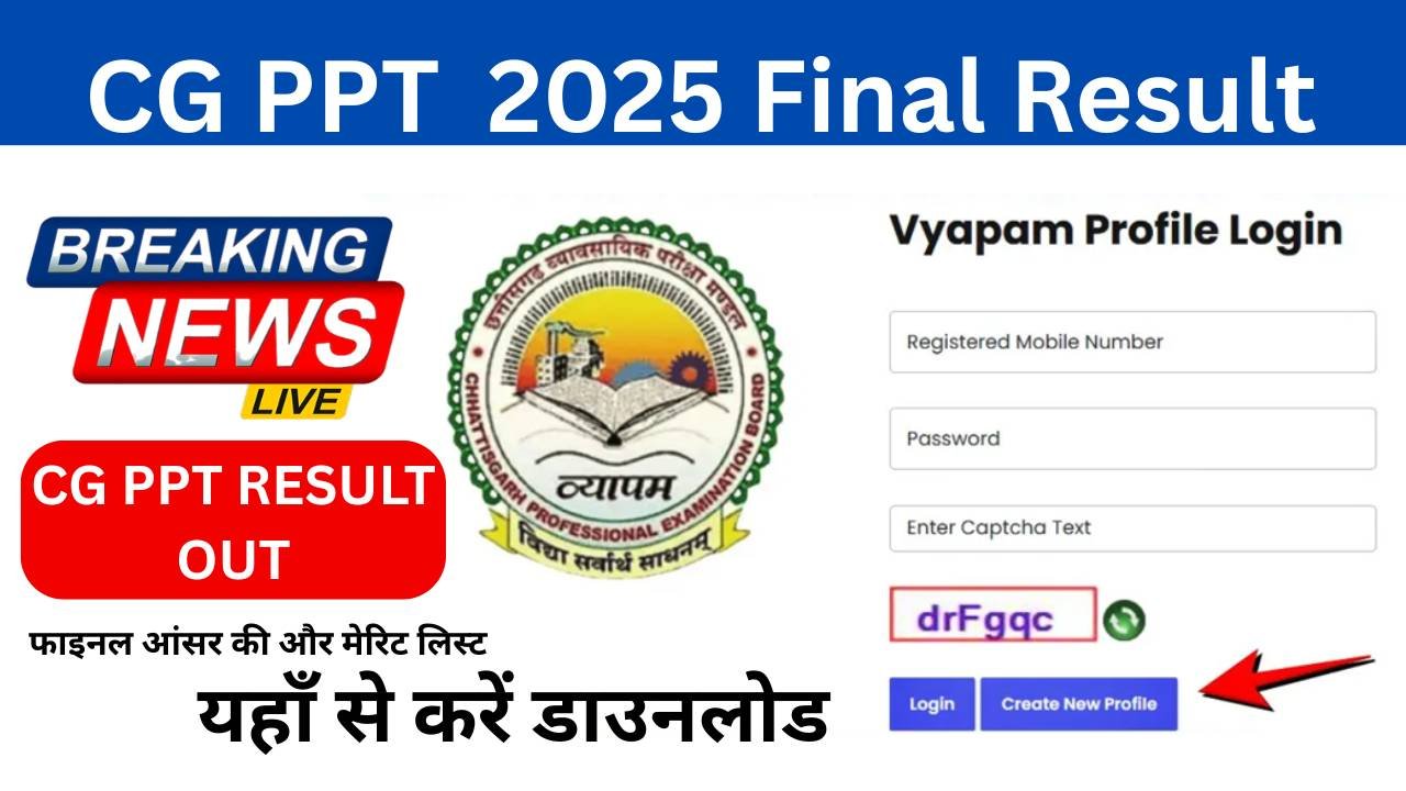 CG PPT 2025 Final Result