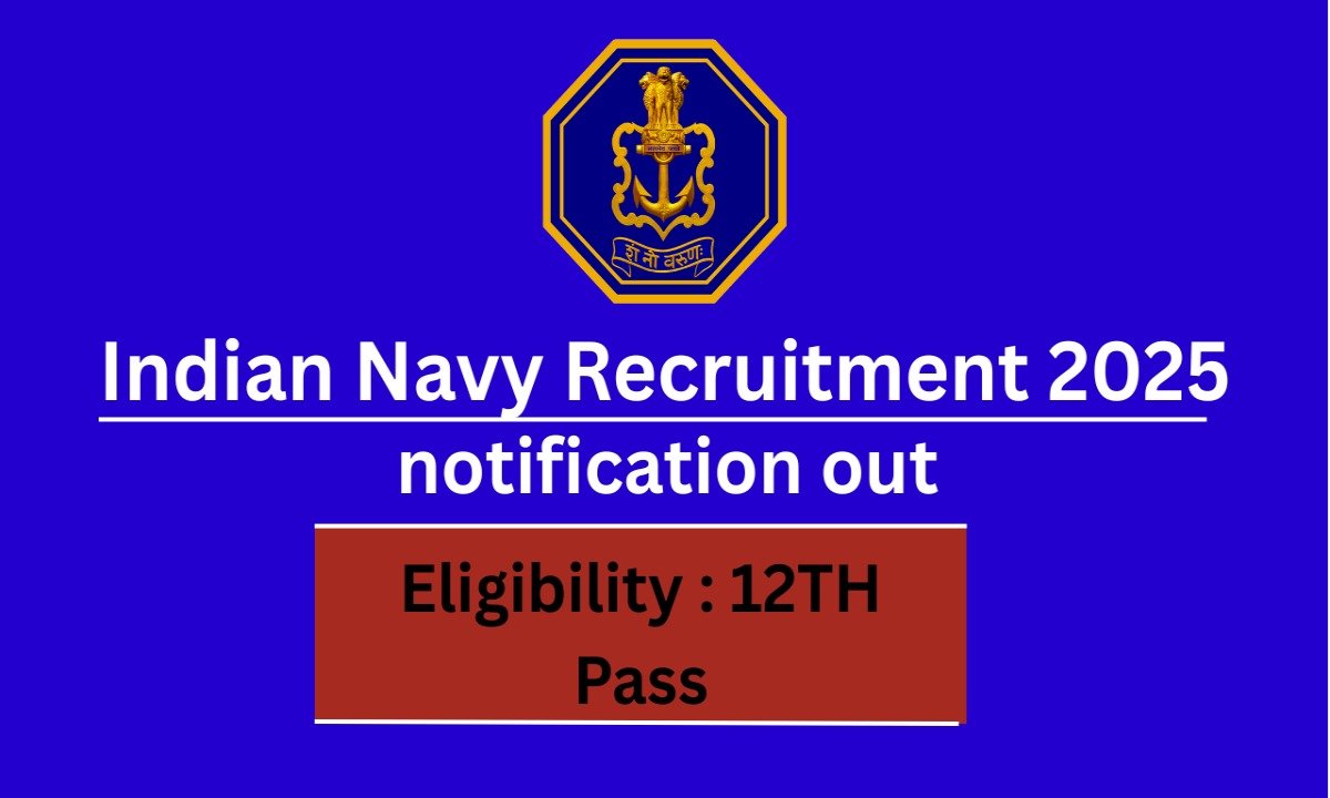 Indian Navy Sailor Recruitment 2025