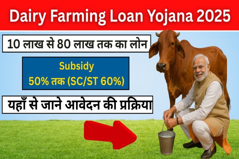 Dairy Farming Loan Apply 2025