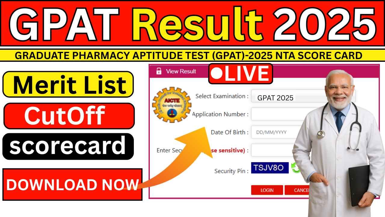GPAT Result 2025