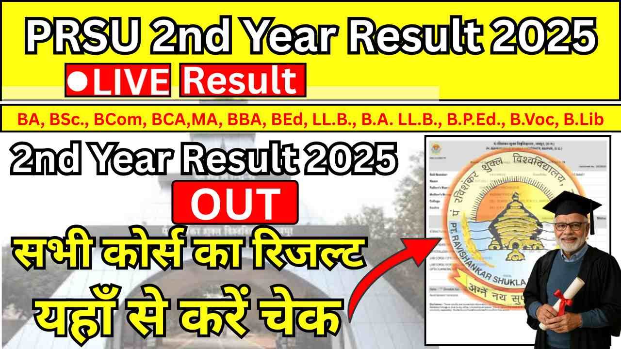 PRSU 2nd Year Result 2025