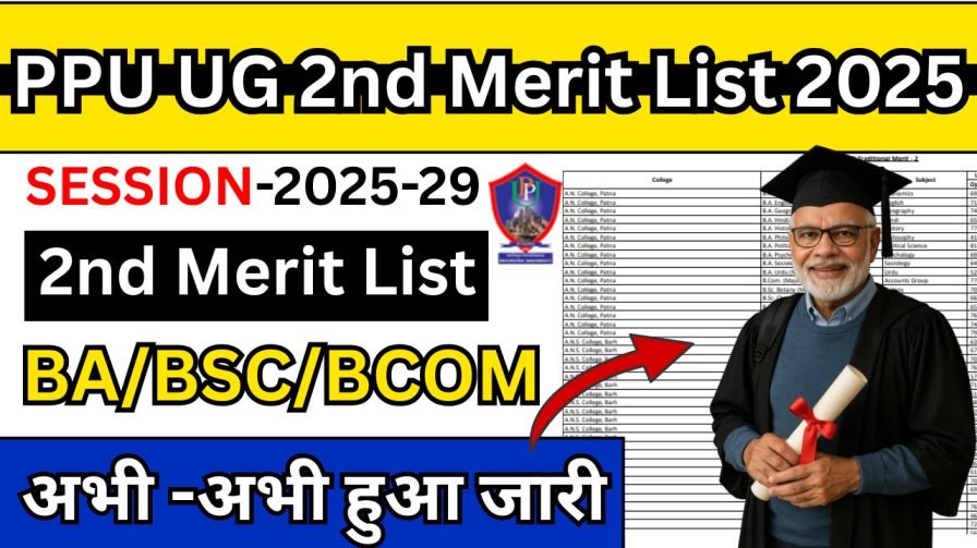Patliputra University UG 2nd Merit List 2025