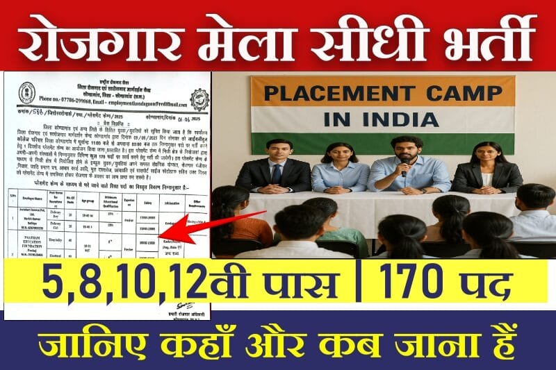 Placement Camp Kondagaon 2025