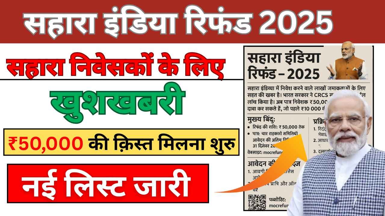 Sahara India Refund 2025