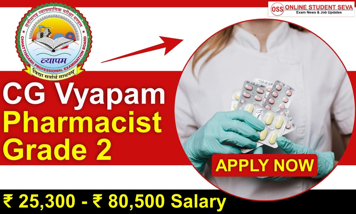 CG Vyapam Pharmacist Grade 2