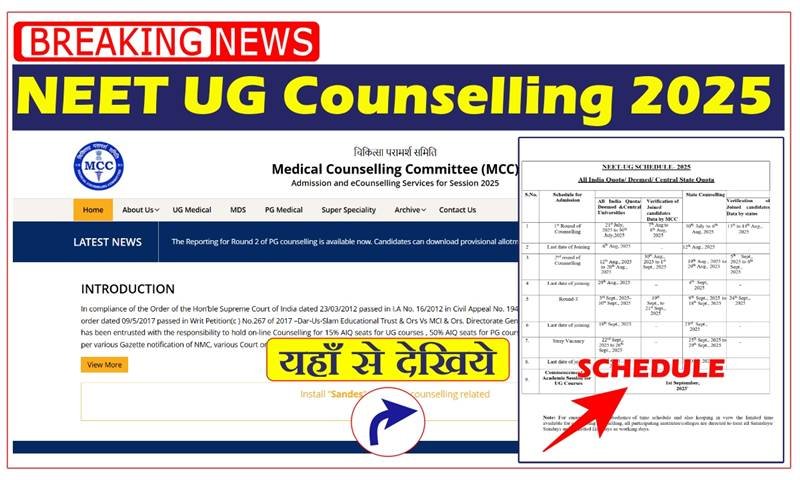 NEET UG Counselling 2025